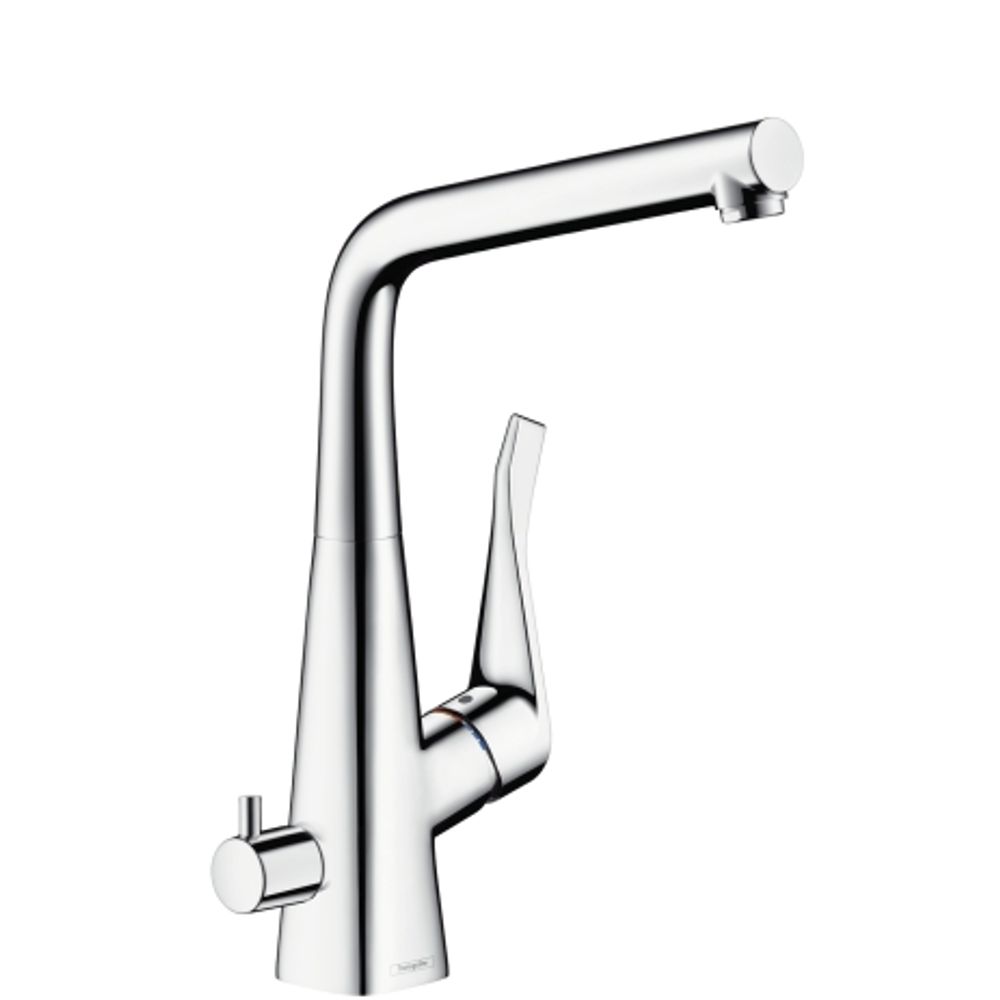 https://raleo.de:443/files/img/11eeea1f4d87432092906bba4399b90c/size_l/Hansgrohe-HG-Spueltischmischer-320-Metris-M71-Geraeteabsperrventil-1jet-chrom-14888000 gallery number 1